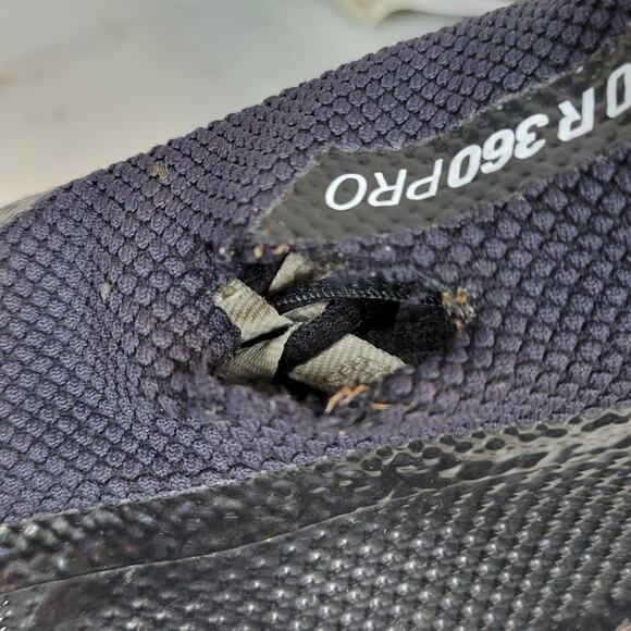 Nike Mens Vapor Edge Pro 360 Football Cleats Size 7.5 Black White AO8277-001 - Picture 14 of 14